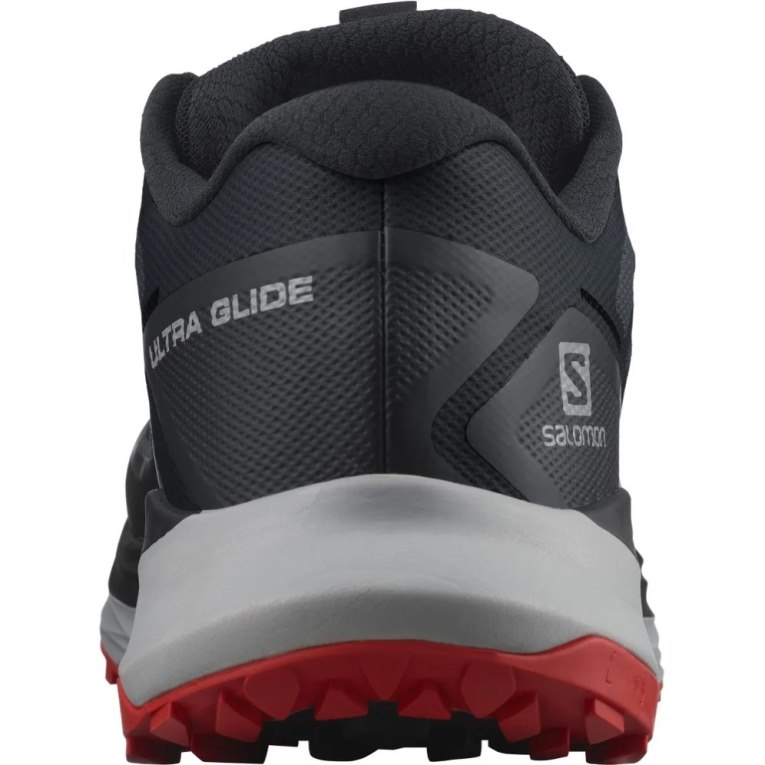 Black Salomon Ultra Glide Men's Trail Running Shoes | PH 62704P